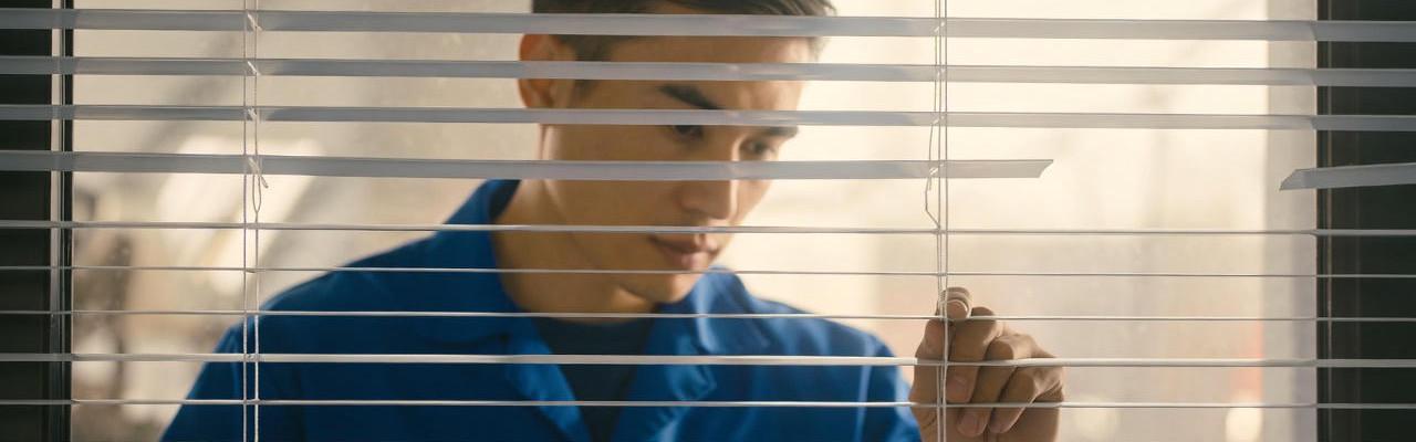 Reparación y sustitución de manivelas en una persiana en Alcorcón